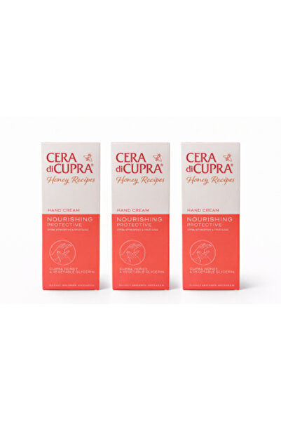 Cera di Cupra Set 3 x Honey Recipes – Cremă de mâini hrănitoare și protectoare