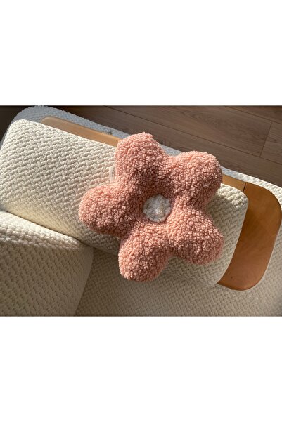 Suvolta Store وسادة ديزي تيدي المزخرفة باللون الوردي