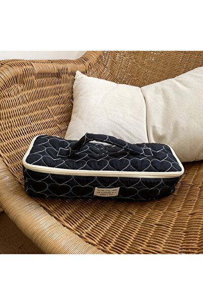 Choice حقيبة تخزين مجفف الشعر كبيرة السعة، حقيبة مستحضرات تجميل محمولة، حقيبة...