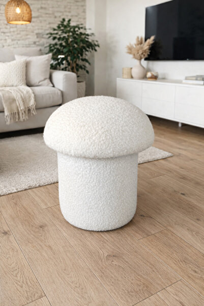 Öztürk Mobilya Design Mantar Puf, Mushroom puff, Ev Dekerasyon, Teddy Renkli