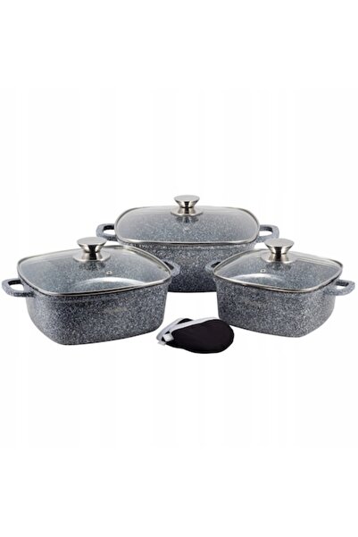 Kamille Ofenbach Granite cookware set, 6 pieces, NB100509