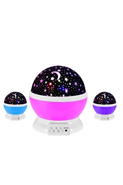 TodayShop Night Light with Star and Moon Projection - 360° LED Projector for ...