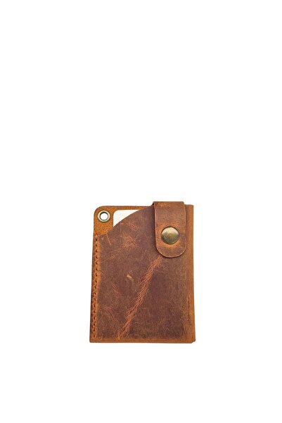 GENTE Θήκη κάρτας GenteCraft χειροποίητης κατασκευής Unisex από γνήσιο δέρμα ...