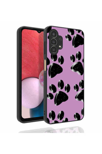 Oyo Store غطاء حماية للكاميرا منقوش لهاتف Galaxy A13 4G، غطاء OYO نورا اللامع...