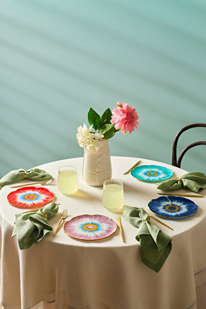 Karaca Eloria 4-Person Glass Cake Set