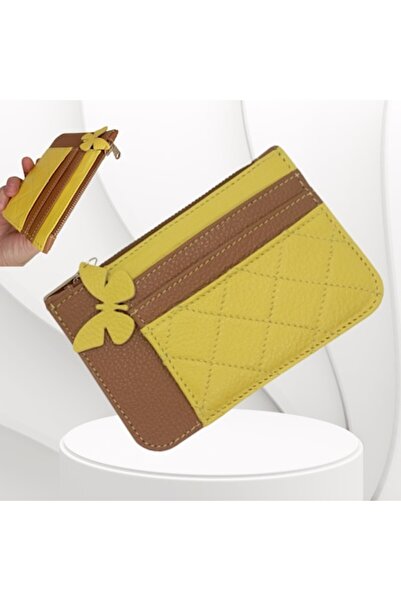 OEM Women's Leather Card Holder Handcrafted Model 1