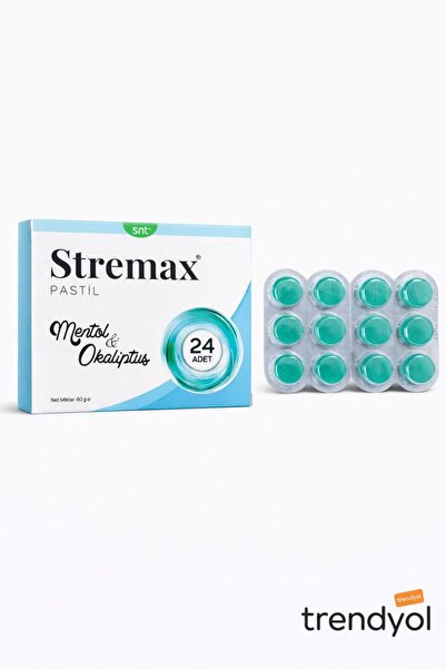 STREMAX Nane & Okaliptus Pastil 24'lü