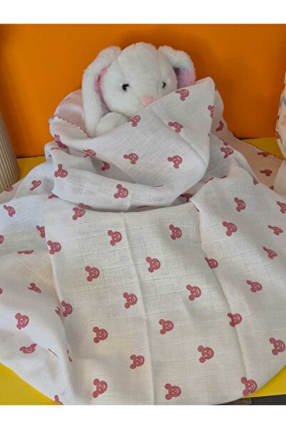 Prens Bebe Multi-Purpose 75X85 cm Muslin Newborn Baby Blanket Muslin Cloth 10...