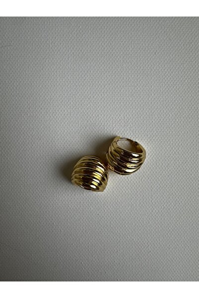 Lika bombeli çelik küpe