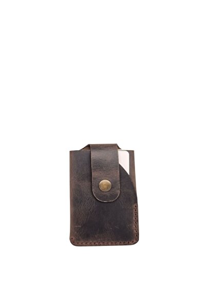 GENTE Gentecraft El Dikimi Unisex Genuine Leather Card Holder Gc100005Dcr