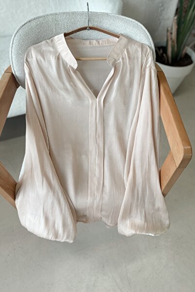 Poliyance Taya Bej Gömlek