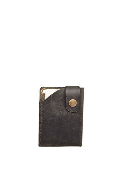 GENTE Gentecraft El Dikimi Unisex Genuine Leather Card Holder Gc100006Dcr