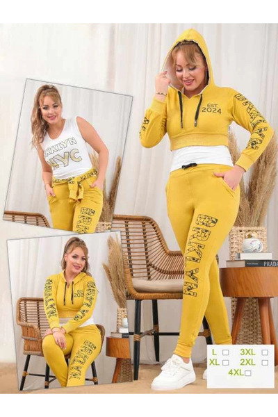 1way Women's cotton three-piece suit