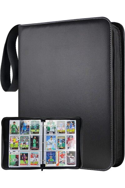 Generic Aibin Card Holder with 9 Pockets, 900 Trading Cards with 50 Removable...