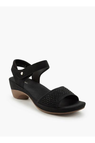 Flora Bella by Shoexpress صندل نسائي بكعب عريض وحزام