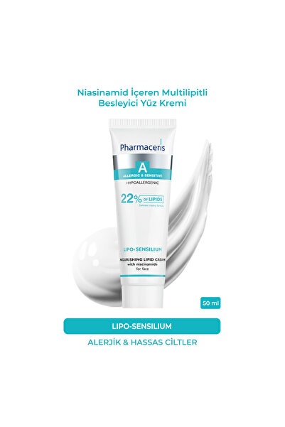 Pharmaceris Lipo-Sensilium | Niasinamid İçeren Multilipitli Besleyici Yüz Kre...