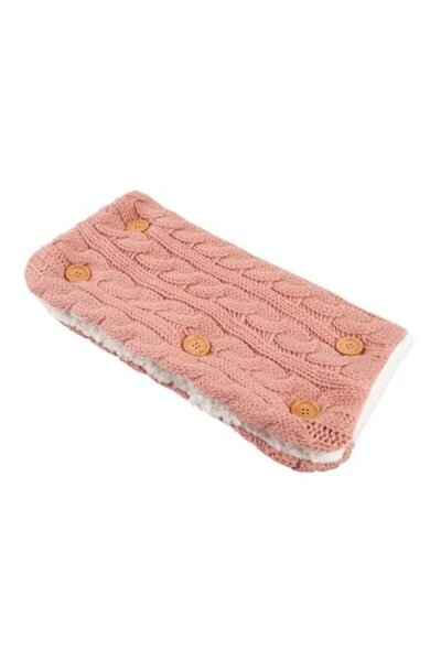 OEM Pătură de protecție a mâinilor pentru cărucior din bumbac tricotat, roz