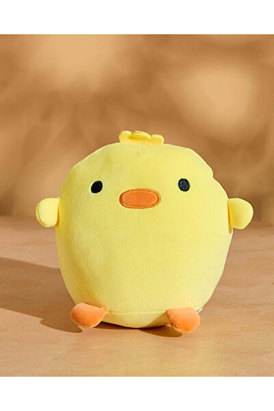 REDTAG لعبة دجاجة صفراء قطيفة للأطفال