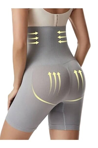 ORM Pantaloni scurți modelatori cu talie înaltă pentru controlul abdomenului ...