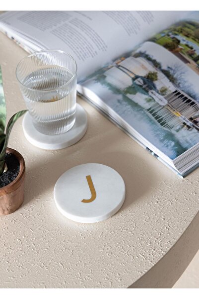 The Mia Marble Coaster J