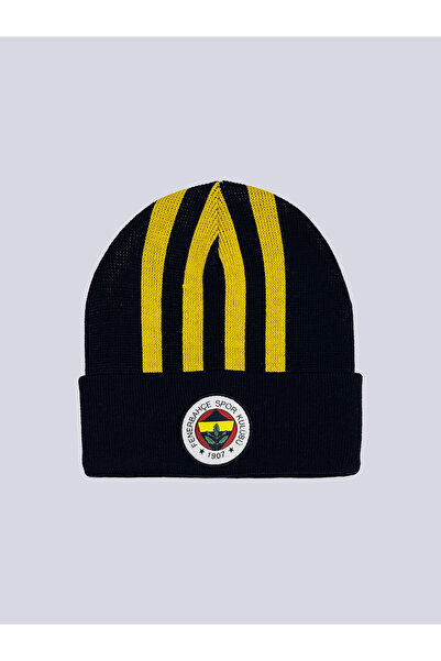 Fenerium ÇOCUK ÇUBUKLU SARI LACİVERT BERE