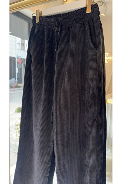 HERA Fitilli kadife pantolon