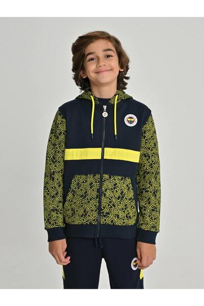 Fenerium ÇOCUK TRIBUN LOGO PATTERNLİ SWEAT
