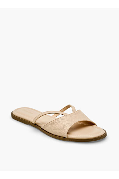 Flora Bella by Shoexpress Women Textured Slip-On Flat Sandals