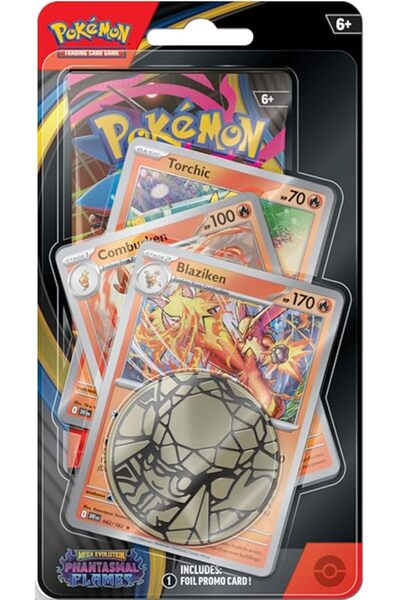 Pokémon بطاقات التداول: ميجا إيفولوشنز - لهيب وهمي - عبوة فاخرة