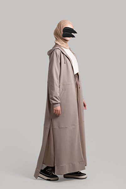 Lemaye Fermuarlı Spor Kap - Vizon