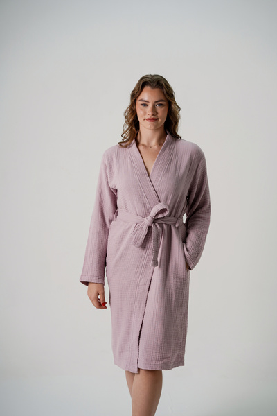 tekstill Müslin Unisex Bornoz