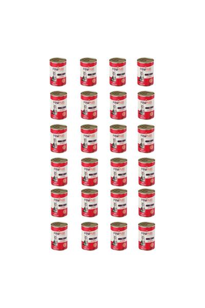 Pawmas pate sığır etli yetişkin kedi konservesi 400 gr x 24adet