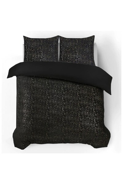 Sleeptime Bed Linen, Black, 200x200/220 cm