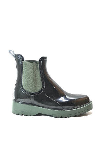 Onlo Ayakkabı Rn.111 Elastic Plastic Waterproof Women's Rain Boots