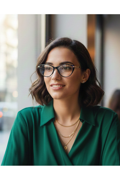 BluePepper ماتي |   نظارات واقية من الضوء الأزرق، نظارات زجاجية قابلة للاستبد...