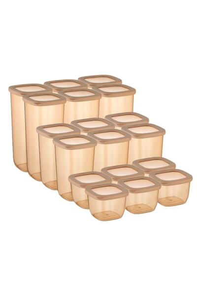 VİP AHMET Set of 18 Food Storage Boxes VA™ VP.055