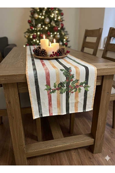 Elvya Kokina |   Cotton Printed Runner & Tablecloth 40 X 140 cm - Zt810