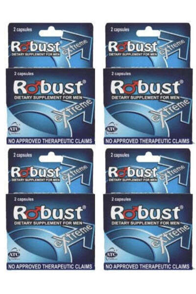 ROBUST كبسولات ماكس سبارتان إكستريم - عبوة من 4 علب -