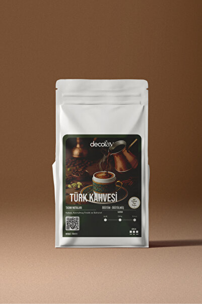 decofav 500 جرام قهوة تركية طازجة من الدرجة الأولى