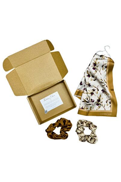 tarzınısec 3-Piece Zeylin Dalı Combination Accessory Set Estascarf – Scarf an...