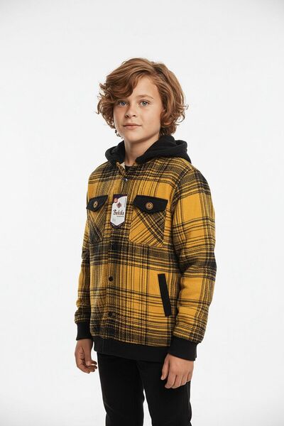 Karteks ERKEK ÇOCUK İÇİ POLARLI GÖMLEK