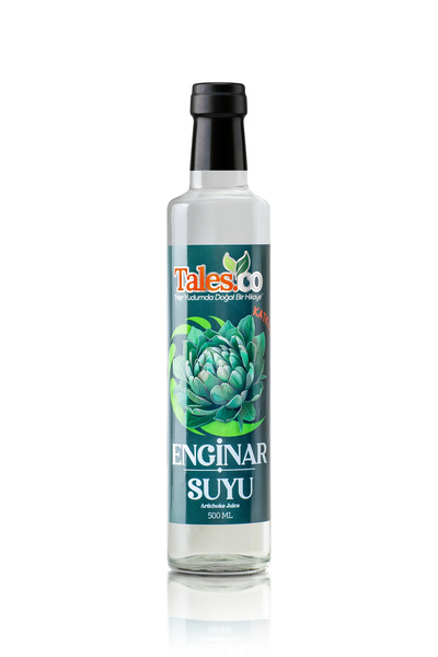 Talesco Doğal Enginar Suyu 500 ml - Katkısız, Şekersiz ve Saf Karaciğer Dostu