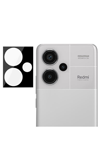 Techsuit Xiaomi Redmi Note 13 Pro+ 5G Full Glass camera film, black