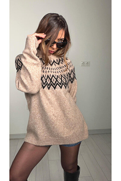 ABBRA Women's Long Sleeve Knitwear Sweater