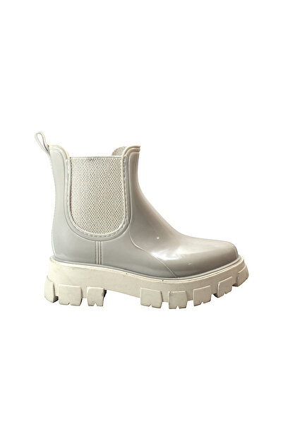 Onlo Ayakkabı Rn.111 Elastic Plastic Waterproof Women's Rain Boots