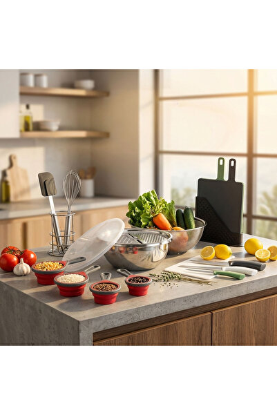 Aryıldız 17 Parça Mutfak Hazırlık Seti