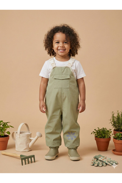 tinytrends Унисекс бебешки и детски гащеризони за градинари