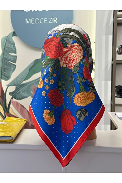 EGGO COUTURE Tivil Silk Scarf