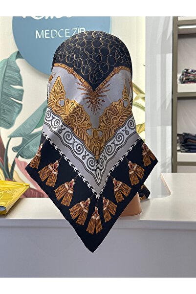 EGGO COUTURE وشاح حرير تيفيل
