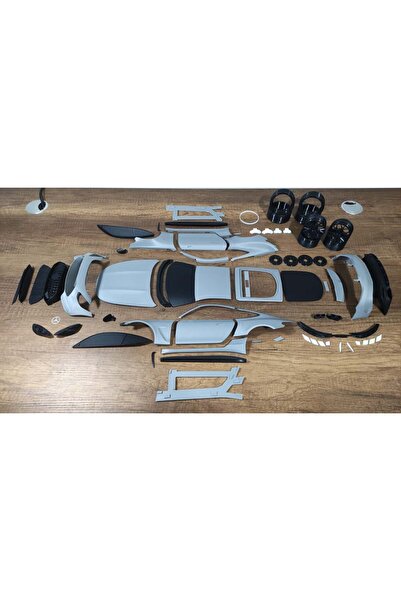 Atelye.store 1:10 AMG GT 63 Coupe Profesyonel Maket Seti - Birebir Detaylı Proje